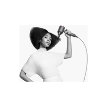 Dyson Supersonic Hair Dryer, Scalp Protect Button, Instant Control, 3 Precise Airflow Settings, 4 Heat Settings, Pause Detect Technology, Negative Ions, Flyaway Attachment, Black/Nickel | HD08