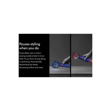 Dyson Supersonic Nural Hair Dryer, Scalp Protect Button, Instant Control, 3 Precise Airflow Settings, 4 Precise Heat Settings, Pause Detect Technology, Vinca Blue / Topaz | HD16