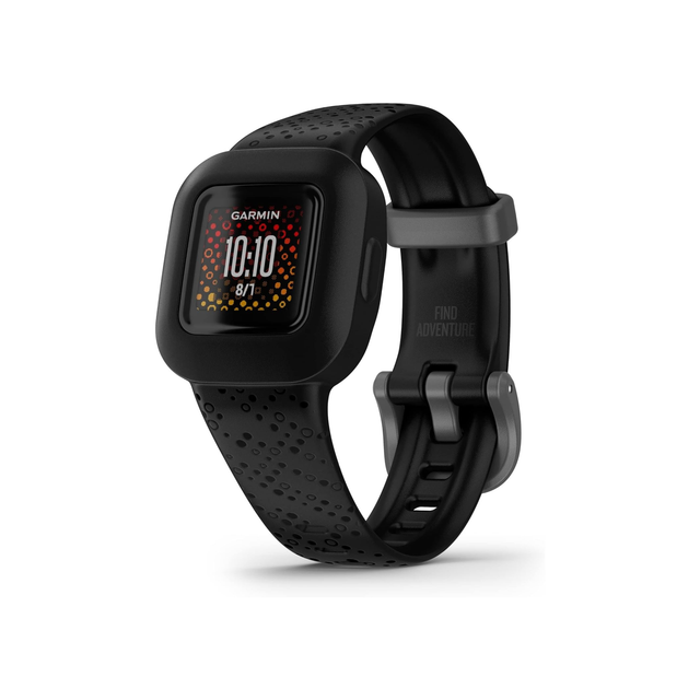 GARMIN Vivofit Jr. 3 - Black Cosmic with Easy to Replace Battery | Colour Display and Multiple Watch Face Options | Track Steps, Sleeps and Daily Activity of your Children