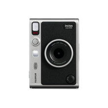 Fujifilm Instax Mini EVO Instant Camera with Bluetooth, 3-inch LCD, 10 Lens and Film Effects, Auto Focus, 1600 x 600 Print Resolution, USB-C Charging, and Smartphone App Integration, Black | Mini EVO