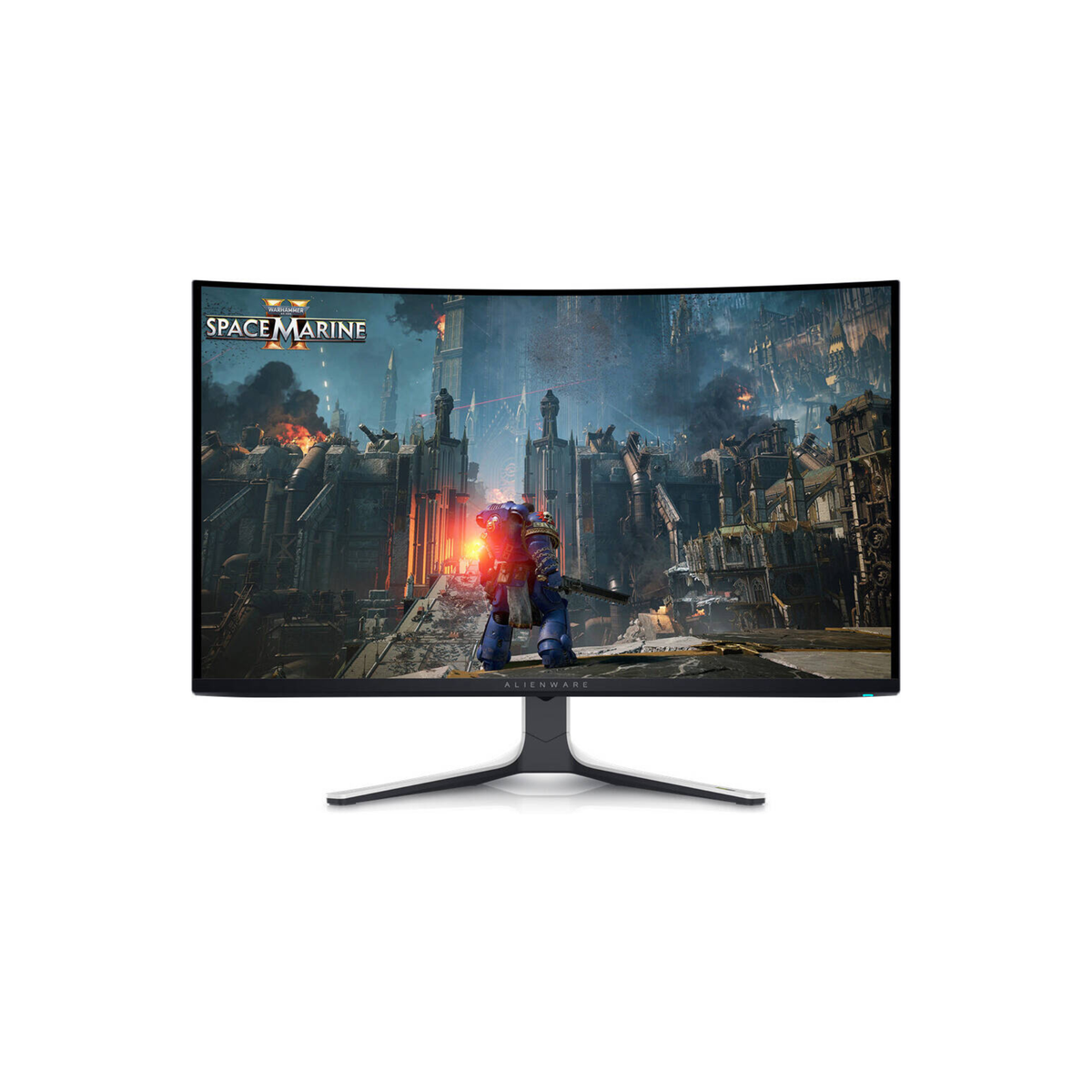 DELL Alienware 32" 4K QD-OLED Curved Gaming Monitor, 4K UHD 3840x2160 @ 240Hz, 0.03ms G-to-G, AdaptiveSync & NVIDIA G-Sync, 1Bn Colors, DCI-P3 99% Dolby Vision, DP 1.4 / HDMI 2.1, USB-C | AW3225QF