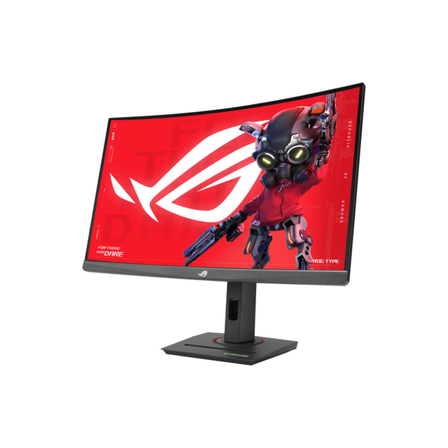 ASUS ROG Strix XG27WCS USB Type-C Gaming Curved Monitor, 27" WQHD Fast VA Display, 180Hz Refresh Rate, 1ms (GtG) Response Time, NVIDIA G-Sync & AMD FreeSync Technology, Black | 90LM09P1-B01370