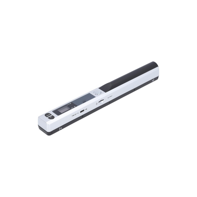 Cryfokt Portable Document Scanner, Mobile Photo Scanner for A4 Documents High Definition 900 DPI Photos Receipts PDF JPG Scanning Handheld Rechargeable Scanner for Home Office Travel