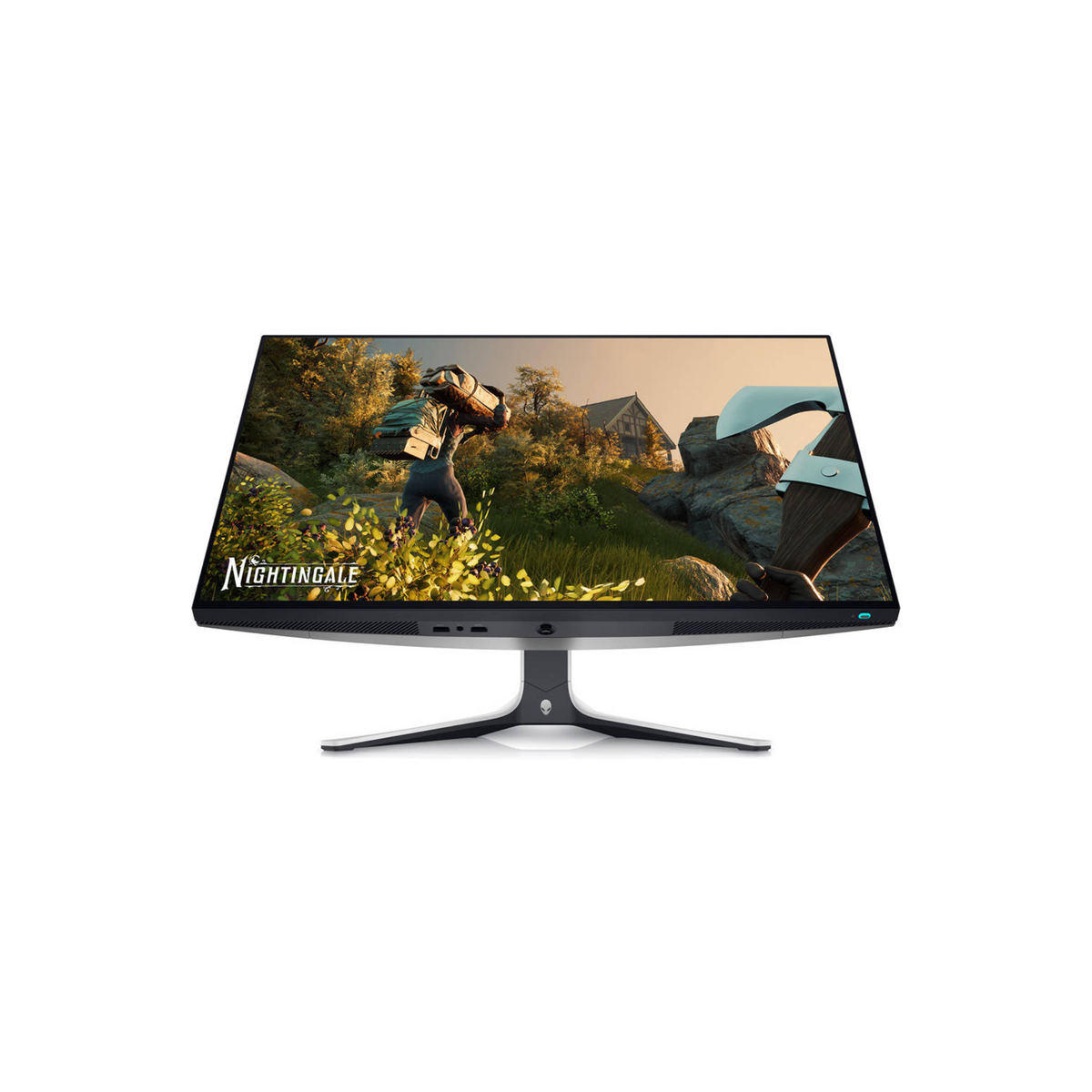 Dell Alienware AW2723DF 27" Gaming Monitor, QHD 240Hz TFT Active Matrix Display, 1ms Response, NVIDIA G-Sync, Height/Tilt/Swivel/Pivot Adjustability, 2x HDMI2 / DP 1.4 / USB3.2, Lunar Light | AW2723DF