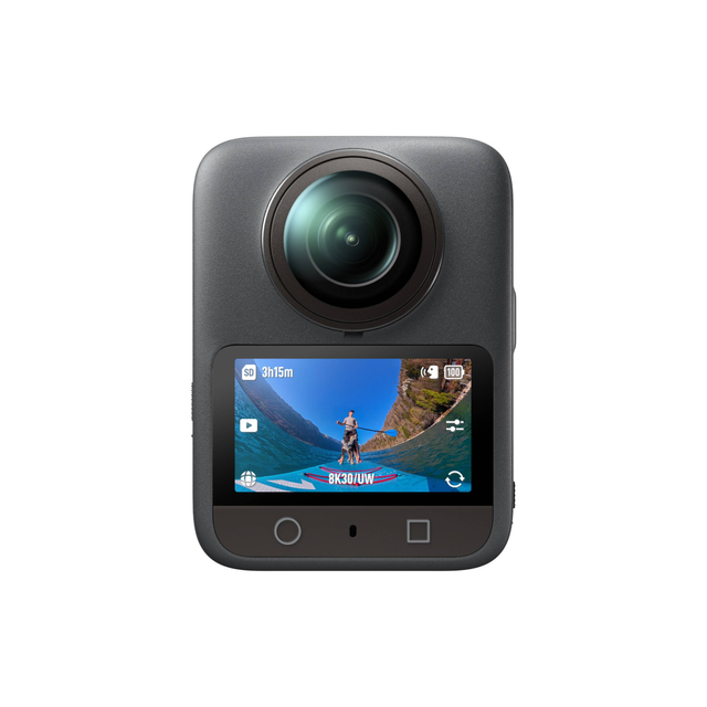 DJI Osmo 360 Adventure Combo, 1" 360° Imaging, Native 8K & Superb Low-Light, 4K/120fps & 170° Boost Video, 120MP 360° Photo, 100-Min 8K/30fps Continuous Recording, Black | DJI-ZX100-C2