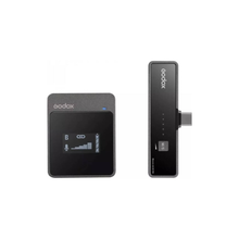 GODOX MoveLink UC1 Compact Digital Wireless Microphone System USB Type-C, 2.4GHz, 50m Range, 6-Hour Battery Life