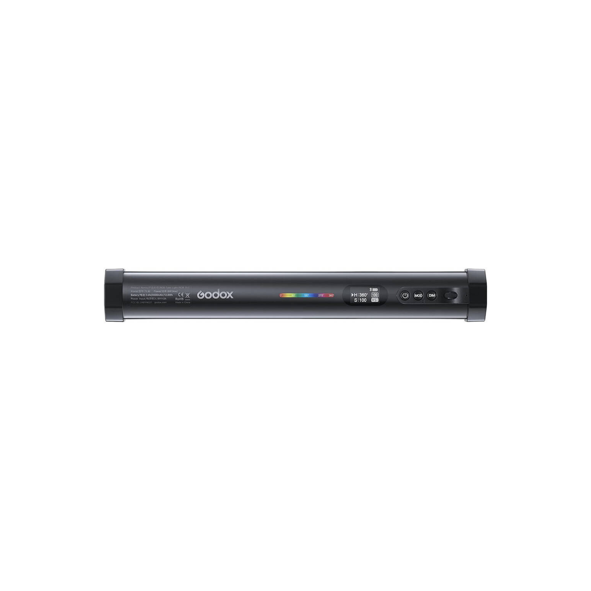 Godox TL30 RGB Tube Light Portable, Color-Changing LED Light Stick for Photography & Video