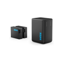 GoPro Dual Charger + 2 Enduro Batteries (HERO13 Black) - Official GoPro Accessory