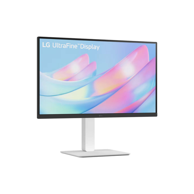 LG UltraFine Monitor, 27" IPS Display, 4K UHD Resolution, 60Hz Refresh Rate, 5ms (GtG at Faster) Response Time, 1.07b Color Display, Dynamic Action Sync, White | 27US550-W