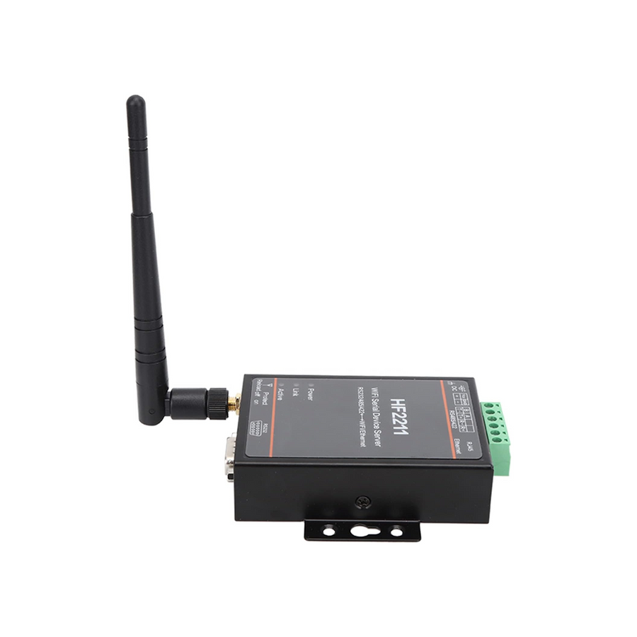 Trisar HF-2211 Serial Port Server with RS232/485/422 to WiFi Ethernet Data Transmission