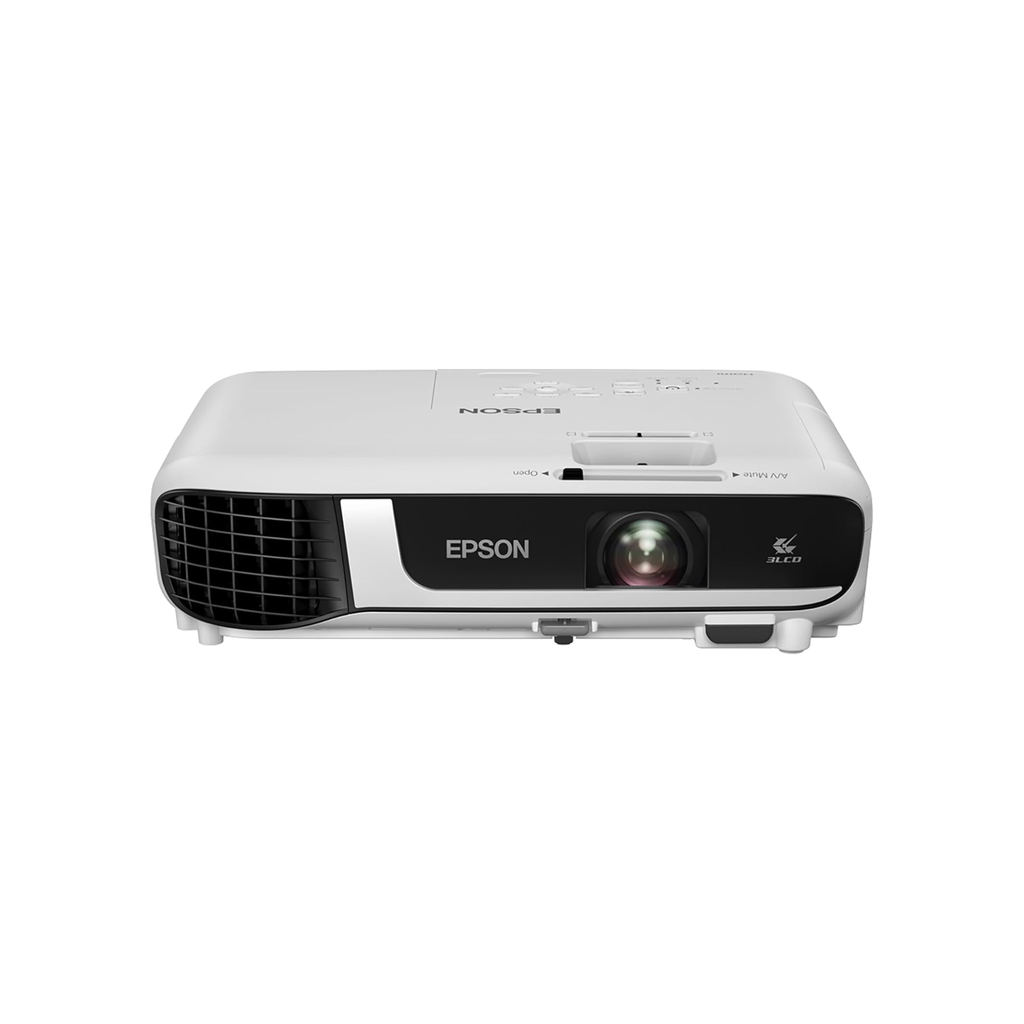 320 Inch Projector Epson EB-W51 3LCD, 4000 Lumens, 320 Inch Display, WXGA Projector - Whi ...