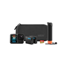 GoPro HERO13 Black Accessory Bundle - Includes The Handler, 2 Enduro Batteries, 2 Curved Adhesive Mounts, 64GB SanDisk MicroSD Card, and Carrying Case