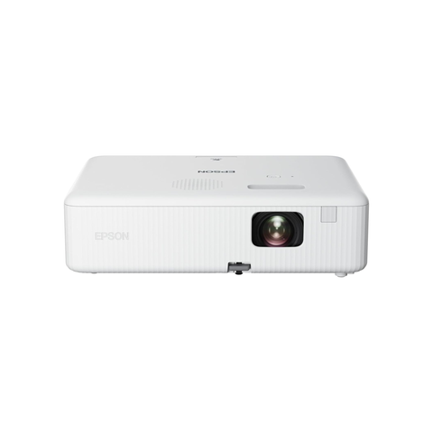 Epson CO-W01 WXGA Projector, 3LCD technology, 3,000 lumen brightness, 378inches screen size, White, Compact