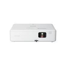Epson CO-W01 WXGA Projector, 3LCD technology, 3,000 lumen brightness, 378inches screen size, White, Compact