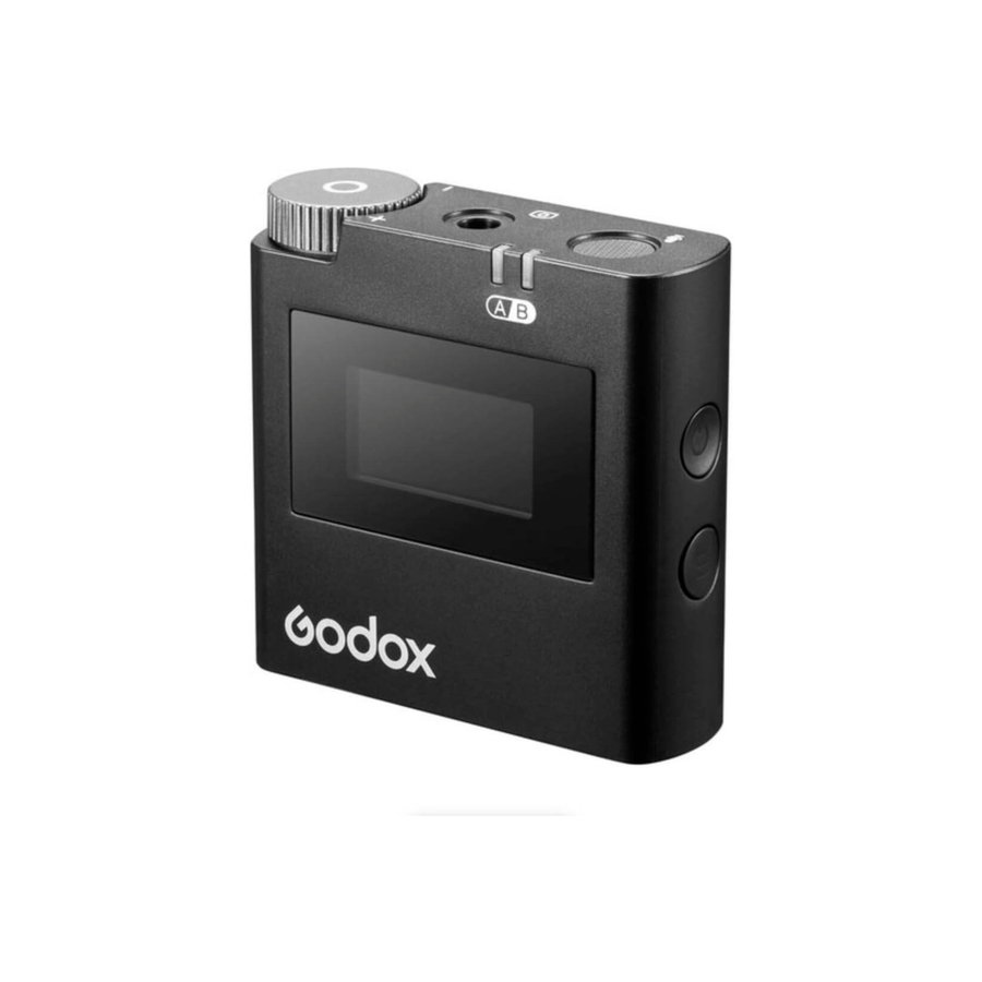 Godox Virso S M2 2-Person Wireless Microphone System for Sony Dual-Channel 2.4GHz Mic Set for Cameras & Smartphones