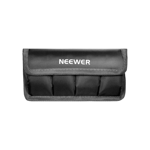 Neewer DSLR Battery Bag/Holder/Case for AA Battery and lp e6/ lp e8/ lp e10/ lp e12/ en el14/ en el15/ fw50/ f550 and More, Suitable for Battery of Nikon D800, Canon 5DMKIII, Sony A77