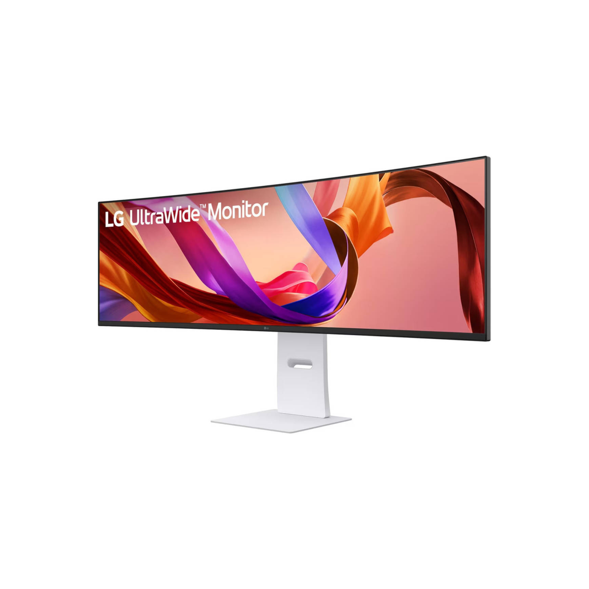LG 49U950A-W UltraWide Curved Monitor, 49" Nano IPS Display, Dual QHD Resolution, 144Hz Refresh Rate, 1ms (MBR) Refresh Rate, Black Stabilizer, HDR 400, Game Mode, Crosshair, White | 49U950A-W.AMA