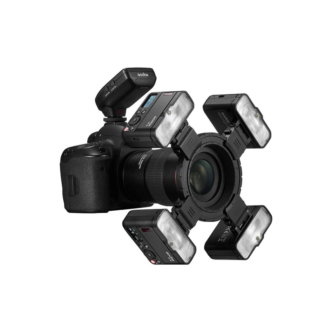 GODOX MF12 Macro Flash 2-Light Kit TTL Wireless Flash System for Close-Up and Macro Photography