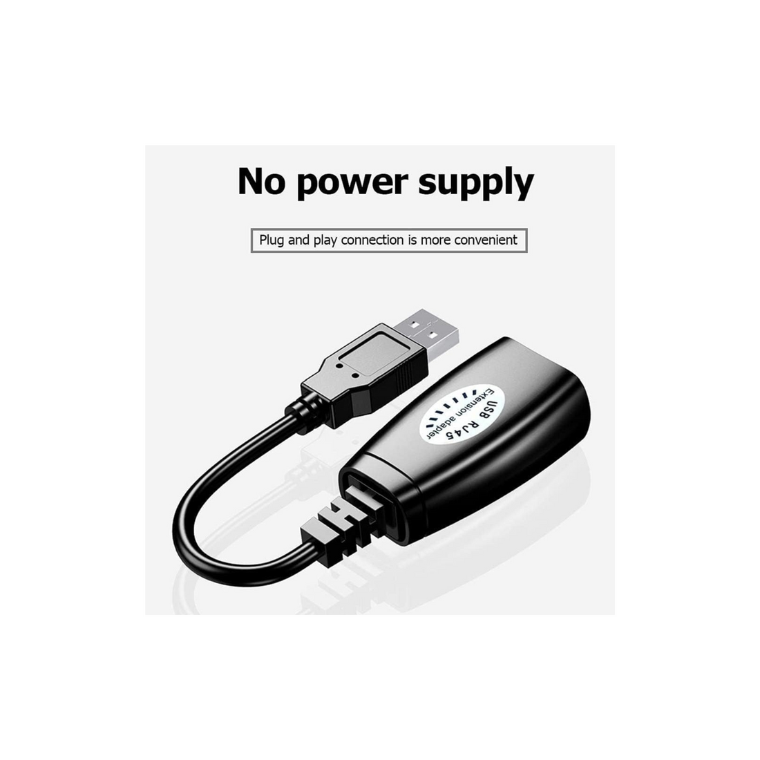 Excefore USB Extender Over RJ45 Cat 6/5/5e Adapter