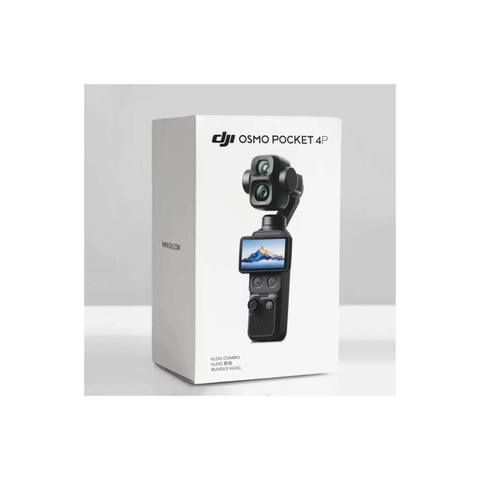 DJI Osmo Pocket 4 Pro Creator Combo – 3-Axis Handheld Gimbal Stabilizer, 4K/120fps Vlog Camera with 1-Inch CMOS Sensor, ActiveTrack, DJI Mic 2 Wireless Audio, and Pocket-Sized Cinematic Vlogging Kit