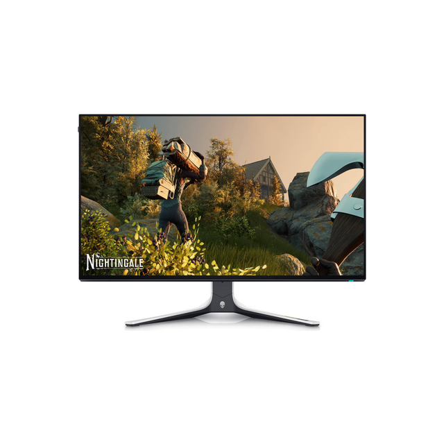 Dell Alienware AW2723DF 27" Gaming Monitor, QHD 240Hz TFT Active Matrix Display, 1ms Response, NVIDIA G-Sync, Height/Tilt/Swivel/Pivot Adjustability, 2x HDMI2 / DP 1.4 / USB3.2, Lunar Light | AW2723DF