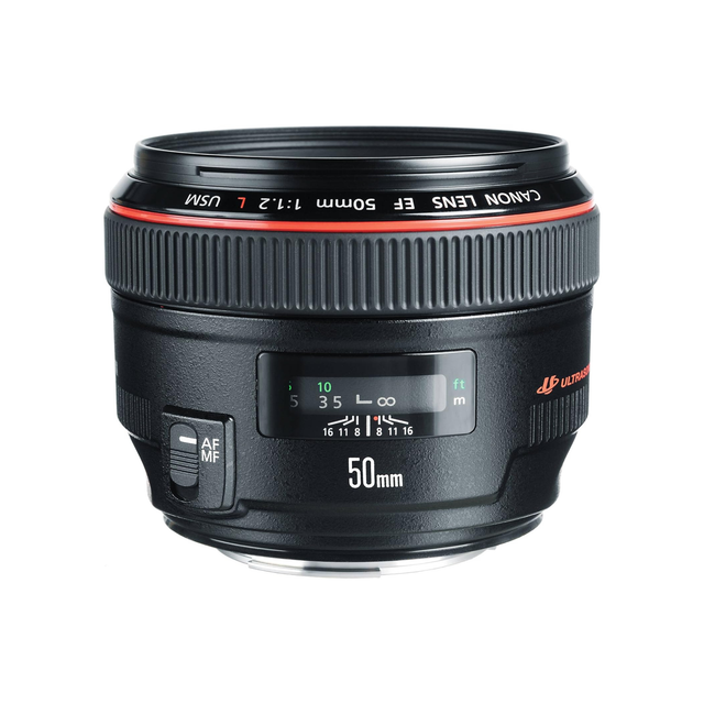 Canon EF 50mm f/1.2L USM Standard lens