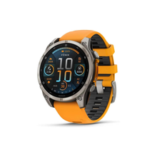 GARMIN Amoled Smartwatch Fenix 8-47 MM | Upto 29 Days of Battery Life | The Ultimate Smart Watch with Built-in LED Flashlight, Health Monitoring