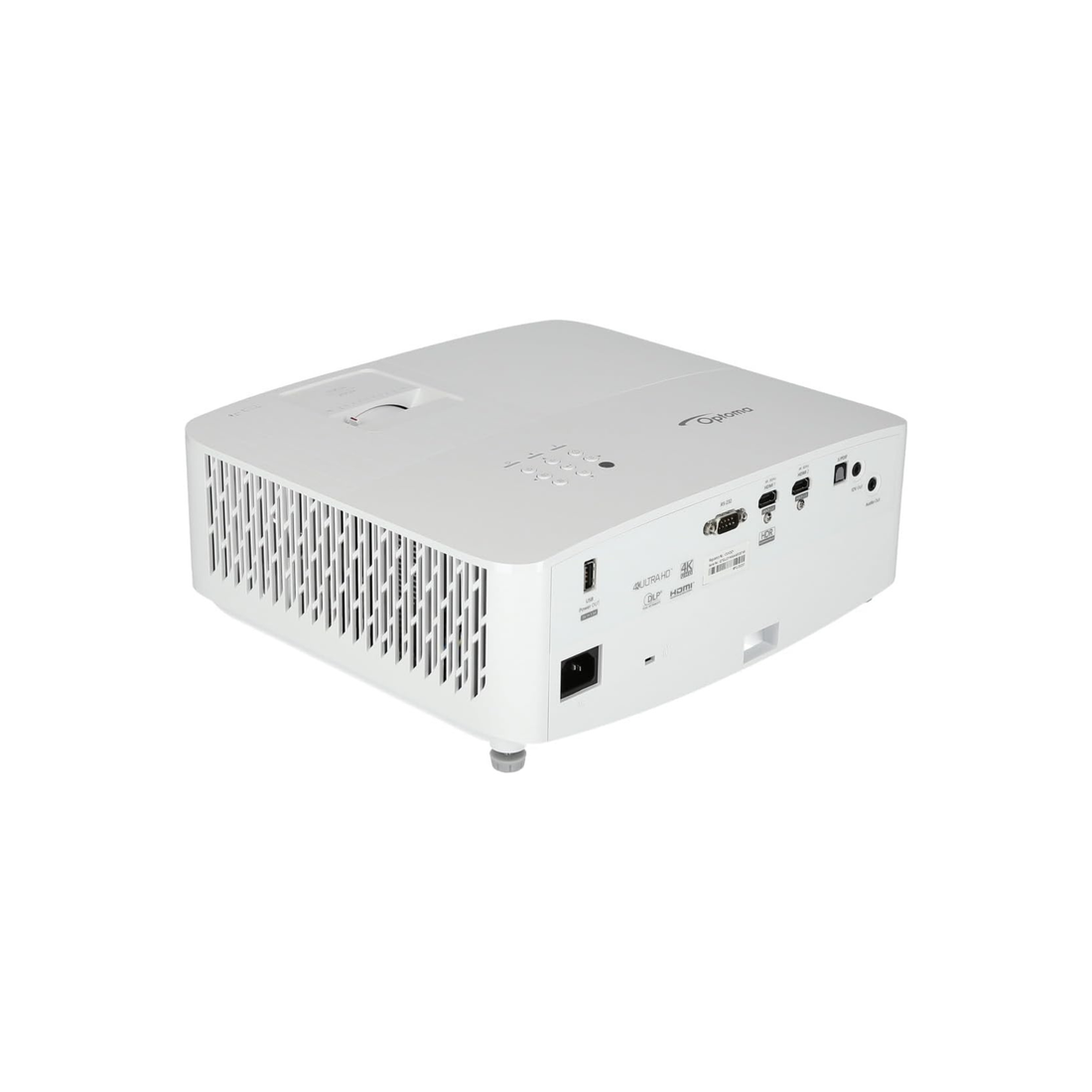 Optoma UHD38x UHD/Home 4000 - Black DLP Projector with DisplayPort