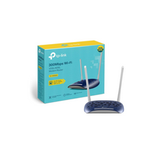 TP-Link 300 Mbps Wireless N VDSL/ADSL Modem Router, Support Modem Only Mode, UK Plug (TD-W9960)
