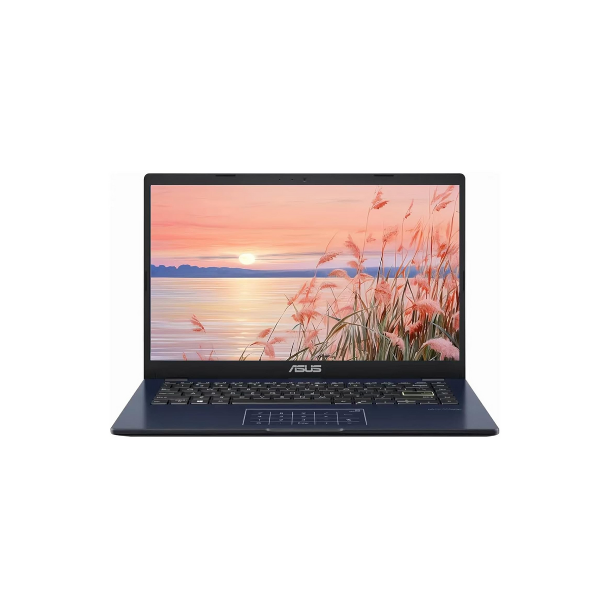 ASUS 14" FHD (1920 x 1080) IPS LED Laptop, Intel Pentium N6000, 4-core, 4GB Memory, 64GB eMMC, Star Black, Windows 11 Home, HDMI, TWE Mouse Pad & Micro 64GB SD Card