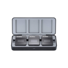 GODOX MoveLink M2 II 2.4GHz Wireless Lavalier Microphone (2 TX+1 RX+Charging Case), 100m (328ft.) Range, Noise Cancelling Mic, Wireless Microphone for PC, Record Interview, TikTok Vlog