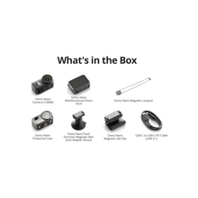 DJI Osmo Nano Standard Combo (64GB), Small 4K/60fps Vlogging Camera with a 1/1.3″ Sensor, 143° Wide FOV Video, 200-Min Recording, Magnetic POV Cam 4K for Sports,