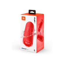 JBL Flip 7 - JBL Pro Sound with AI Sound Boost, up to 16 hours of playtime, multi-speaker connection via Auracast, and waterproof, dustproof, drop-proof design for all adventures – Red.