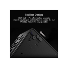 ASUS NUC 14 Pro Tall Full System Mini PC with Intel 14th Gen Core Ultra 7 155H, 32GB DDR5 RAM, 1TB PCIe G4x4 NVMe SSD, Thunderbolt 4,Win 11 Pro, Toolless Chassis Access, VESA Mount Included