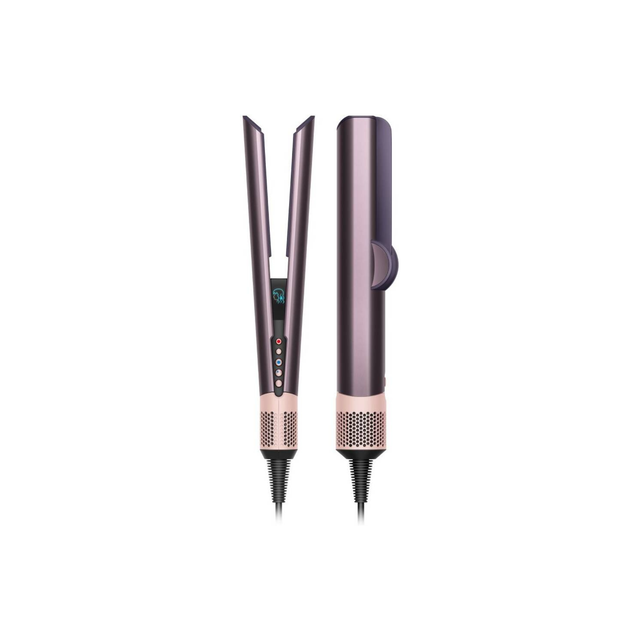 Dyson HT01 Airstrait Straightener, 1600W, LCD Screen, Wet to Dry Hair, 2 Modes - 3 Heat, 3 Speed Power, 240V Voltage, Intuitive Airflow, Lock Feature, Auto-Pause, Jasper Plum | HT01