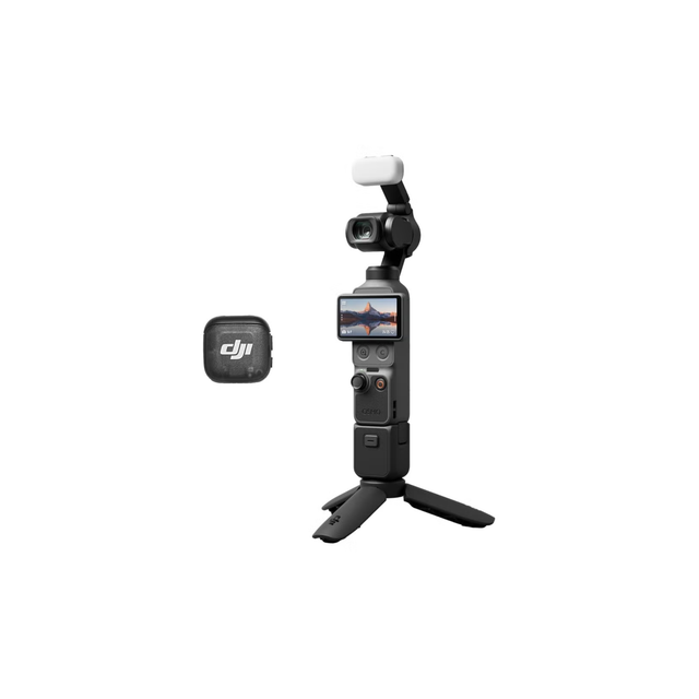 DJI Osmo Pocket 4 Creator Combo, Pocket Gimbal Vlog Camera