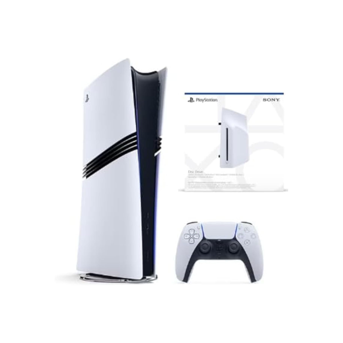 Sony PlayStation 5 PRO Digital Console+Disc Drive - Bundle - International