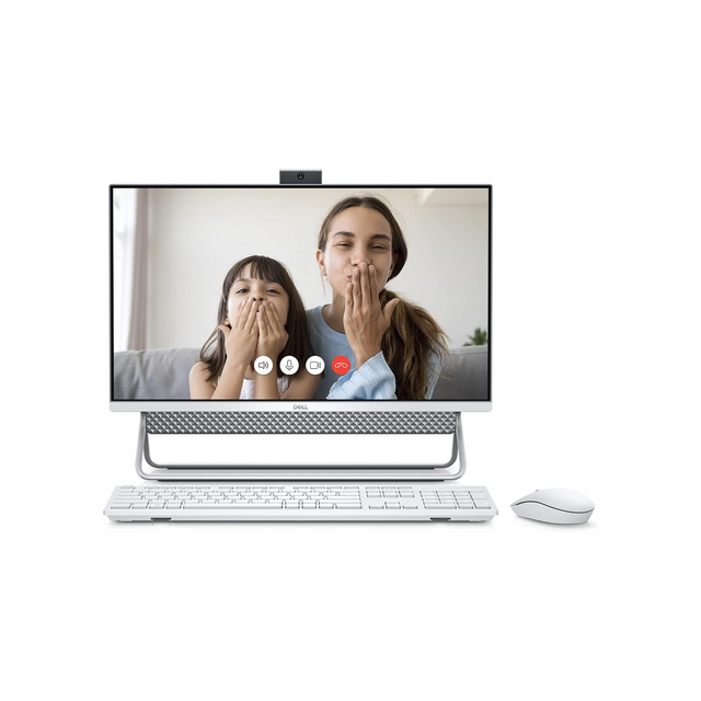 Dell Inspiron 5400 24-inch Touchscreen All in One Desktop - FHD (1920 x 1080) Display, Pop-Up Webcam, Intel Core i5-1135G7, 8GB DDR4 RAM, 512GB HDD, Intel Iris Xe Graphics, Windows 11 Home - Silver