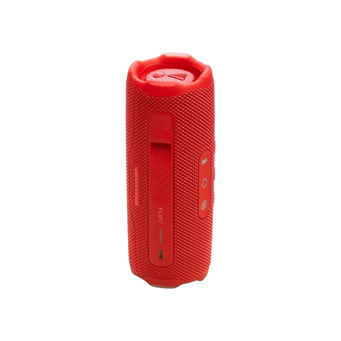 JBL Flip 7 - JBL Pro Sound with AI Sound Boost, up to 16 hours of playtime, multi-speaker connection via Auracast, and waterproof, dustproof, drop-proof design for all adventures – Red.