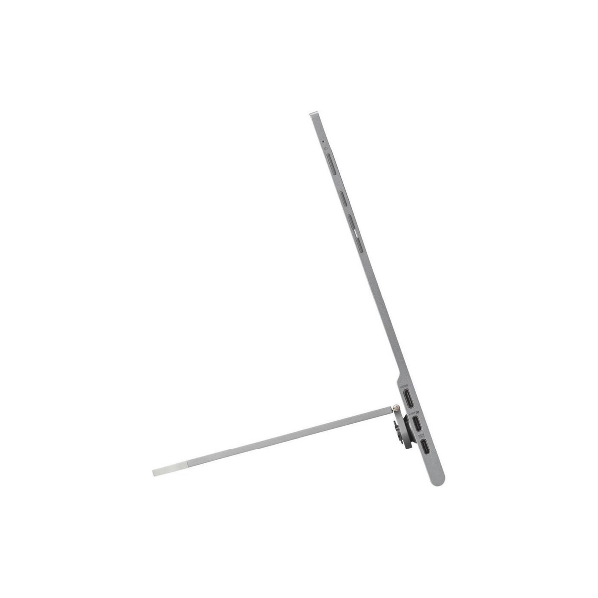 ASUS MQ16AHE ZenScreen OLED Portable Monitor, 16" FHD OLED Display, 60Hz Refresh Rate, 1ms (GTG) Response Time, Flicker-Free, GamePlus, 360° Kickstand, 1073.7M Display Colors, Silver | MQ16AHE