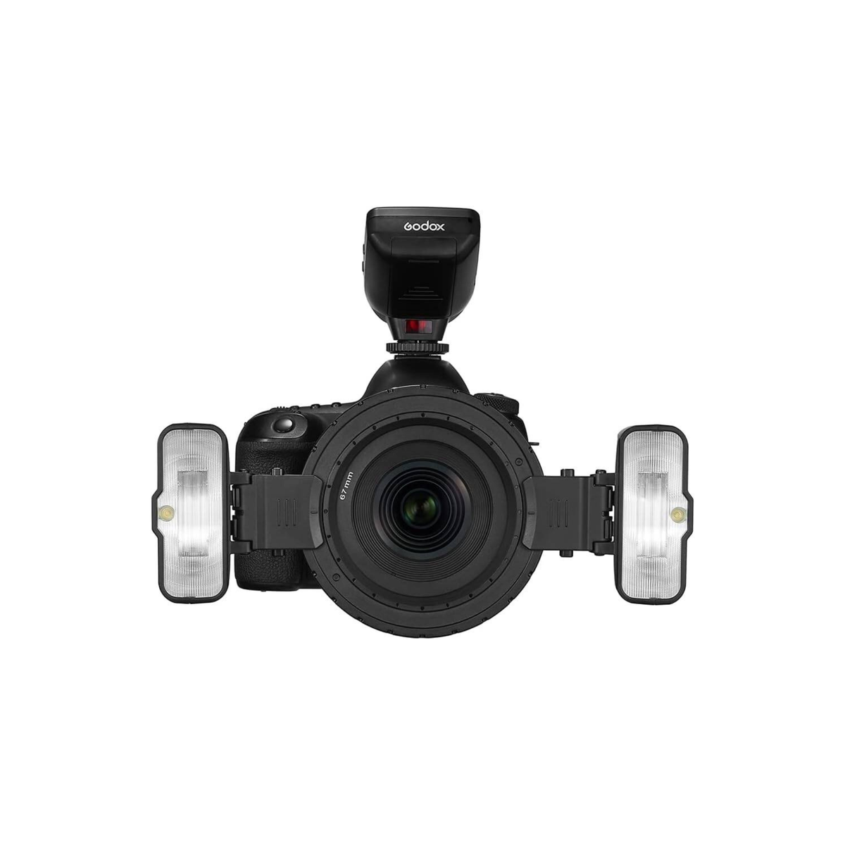 GODOX MF12 Macro Flash 2-Light Kit TTL Wireless Flash System for Close-Up and Macro Photography