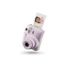 Fujifilm Instax Mini 12 Instant Camera, 60mm Lens, Automatic Exposure, 90 Seconds Developing Time, Automatic Light Adjustment, Automatic Film Ejection, Lilac Purple | 16806286