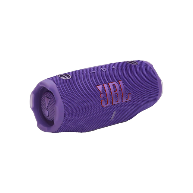 JBL Charge 6 - Portable waterproof and drop-proof Bluetooth speaker with built-in power bank, multi-speaker connection via Auracast, up to 28 hours playtime, fast charging, and powerful sound-Purple