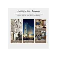 Generic RJ45 Network 1 to 2 Port Ethernet Adapter Splitter, RJ45 1 Male to 2 Female LAN Ethernet Splitter Adapter Cable Suitable Super Cat5, Cat5e, Cat6, Cat7 LAN Ethernet Socket Connector Adapter