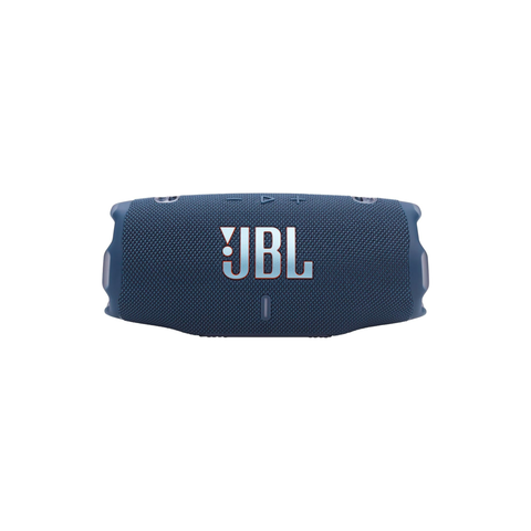 JBL Charge 6 - Portable waterproof and drop-proof Bluetooth speaker with built-in power bank, multi-speaker connection via Auracast, up to 28 hours playtime, fast charging, and powerful sound – Blue.