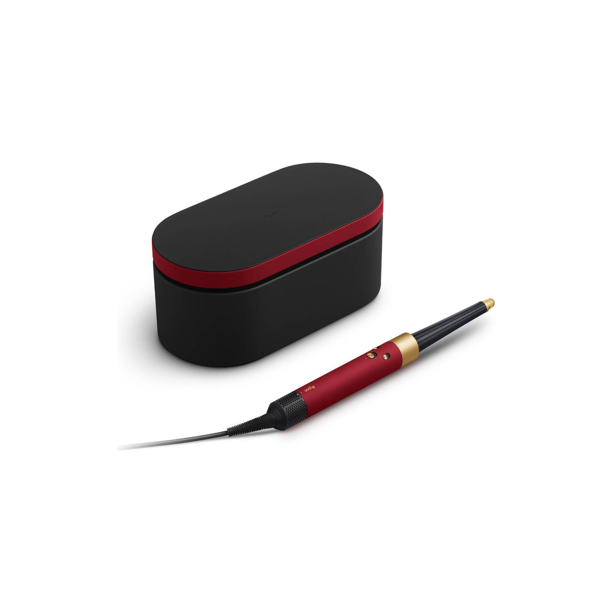 Dyson Airwrap i.d.™ Multi-styler And Dryer Straight+Wavy Hair, Advanced Smart Hair Dryer, 1300W Styler, Bluetooth, 3 Heat Settings, Red Velvet/ Gold | HS08 Red IN Spec