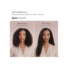 Dyson HT01 Airstrait Hair Straightner, 1600W, LCD Screen, Lock Feature, Auto-Pause, Wet To Dry Straightening With Air, Natural Straight Finish, Intelligent Heat Control, Nickel/Copper