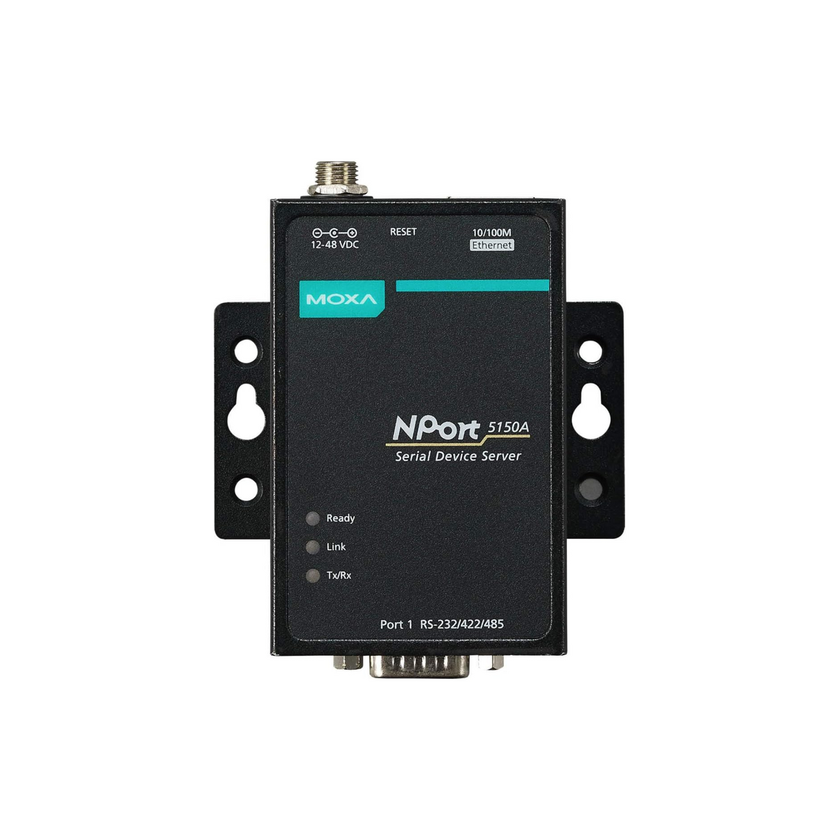 Moxa NPort 5150A - 1 Port RS-232/422/485 Serial Device Server,0 to 60¸C Operating Temperature