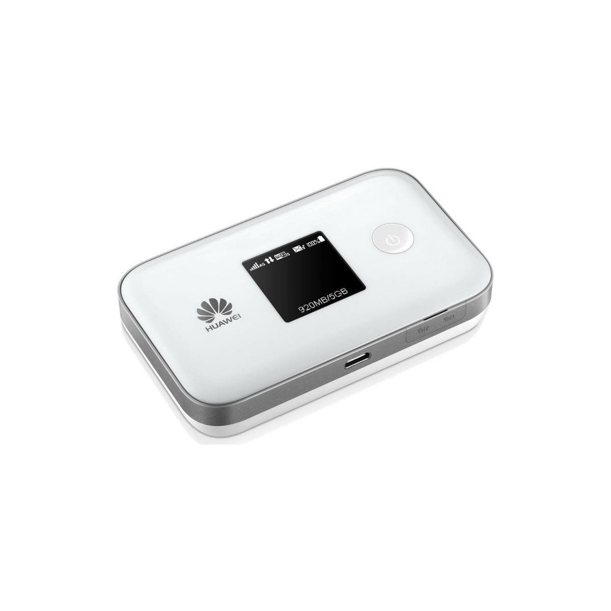 Huawei E5577-4G Low-Cost, Super-Fast Portable Mobile Wi-Fi Hotspot –(Genuine UK Warranty Stock)-White