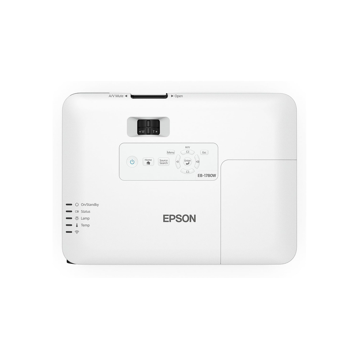 EPSON EB-1780W 3LCD WXGA Ultramobile Projektor 1280x800 16:10 3000 Lumen 1W Lautsprecher -
